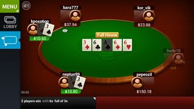 mobile poker