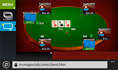 poker on windows phone